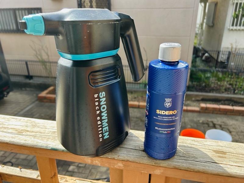 ながら洗車スノーメンブラック これっきり、これっきり、NO! これっ