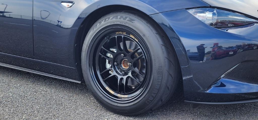 ENKEI Racing RPF1 のパーツレビュー | ロードスター(LEI青ロド