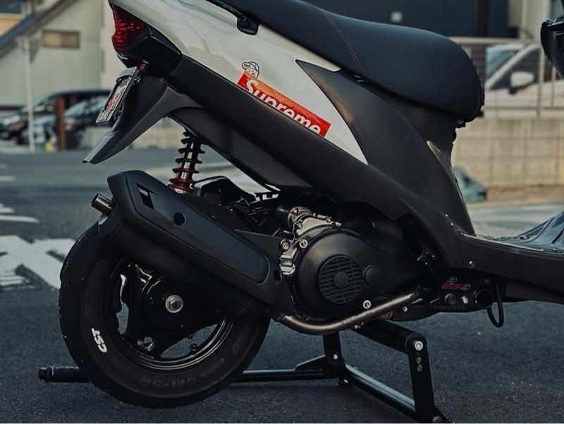 不明 アドレスV125用マフラー のパーツレビュー | アドレスV125G(sx052