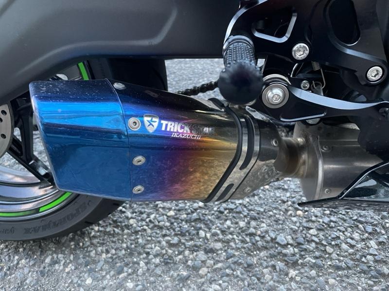 TRICKSTAR 政府認証ダウンフルエキゾーストマフラー IKAZUCHI JFT-034