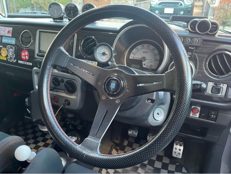 NARDI CLASSIC LEATHER SPORTS TYPE ラリー パンチングレザー レッド