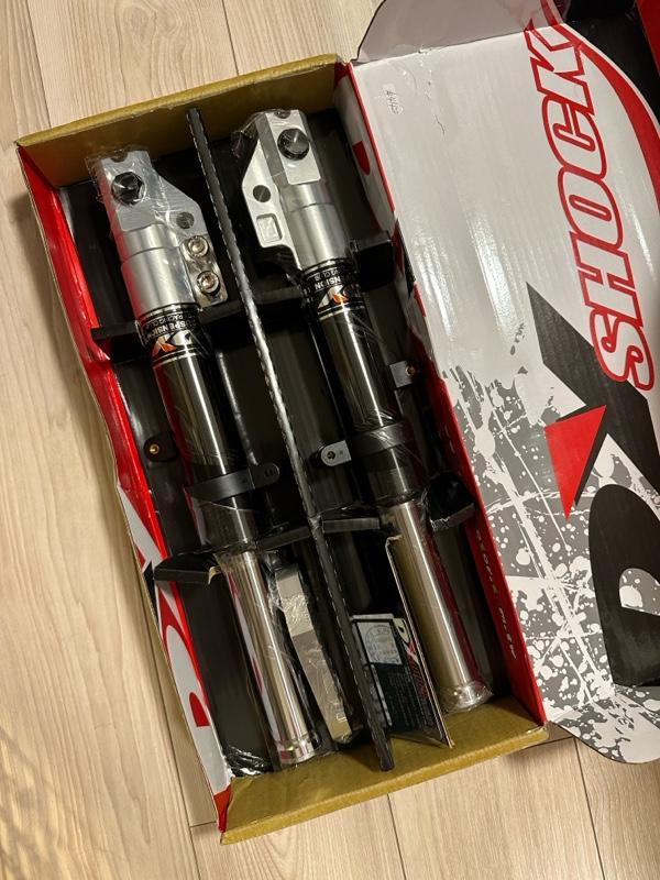 DY Racing CNCフロントフォーク のパーツレビュー | シグナスX SR(たろ