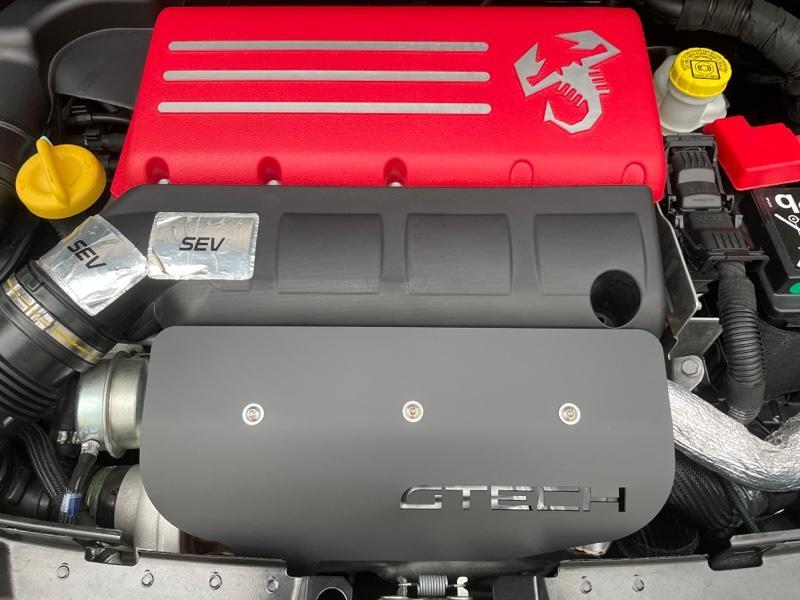 G-TECH ABARTH595ギャレット ヒートガード のパーツレビュー | 595