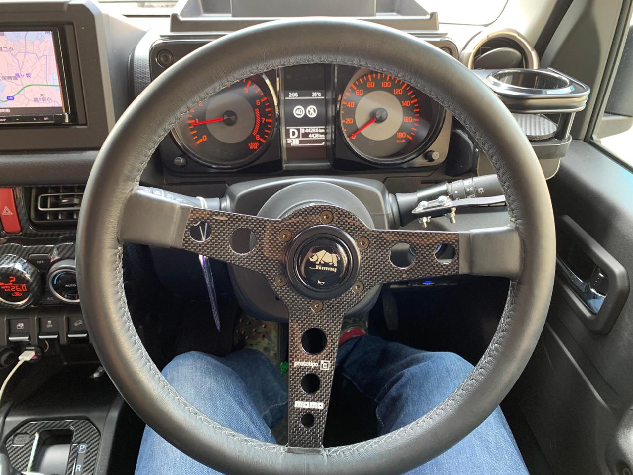 momo ステアリング PROTO TIPO 6c プロトタイプ のパーツレビュー