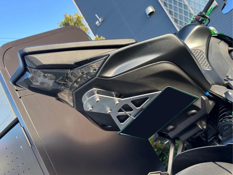 Valenti JEWEL LED テールランプ ライトスモーク/レッドクローム の