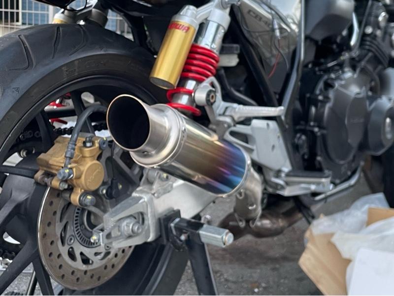 LCI ショートスリップオン のパーツレビュー | CB400 SUPER FOUR