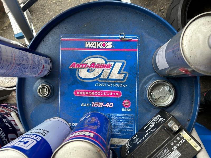 WAKO'S アンチエイジングオイル 15W-40 のパーツレビュー | ミニ