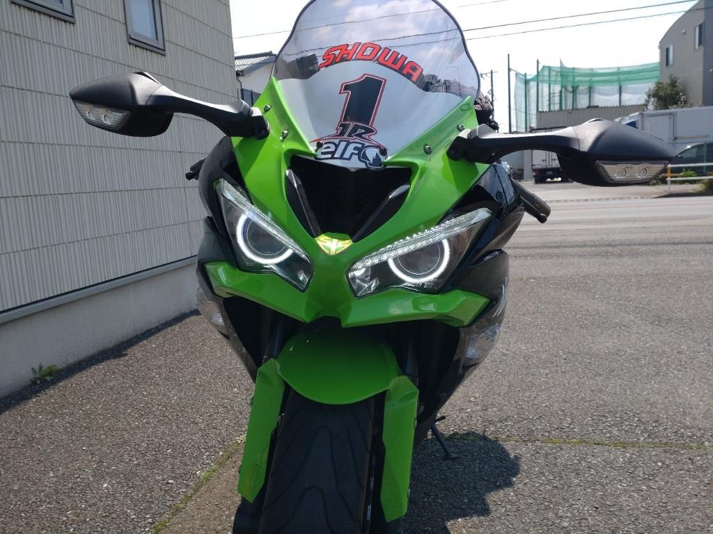 自作 社外ヘッドライトにイカリング追加 のパーツレビュー | ニンジャ