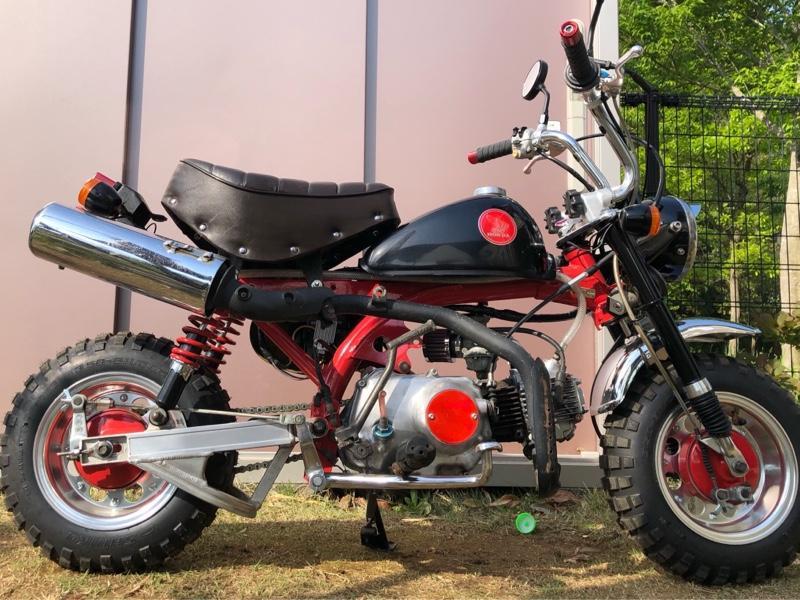 ホンダ純正 モンキーR純正マフラー のパーツレビュー | モンキー Z50J