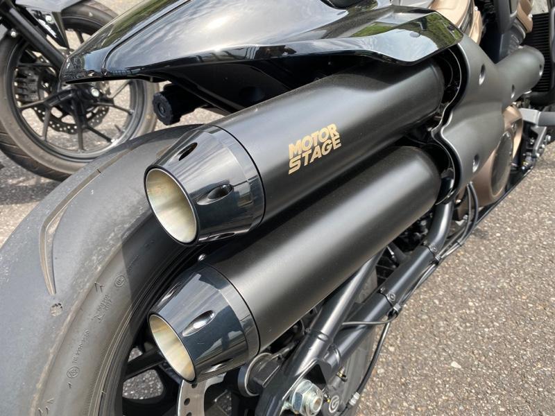 MOTOR STAGE BPM V-SPEEDマフラー のパーツレビュー | スポーツスターS
