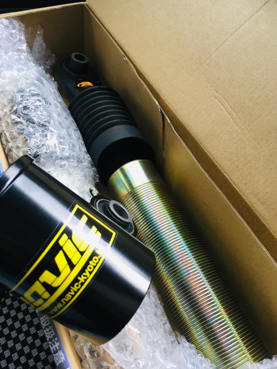 ナビック (navic) 車高調用リア貫通ブラケット のパーツレビュー