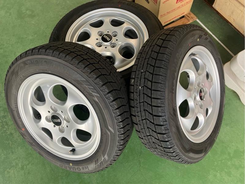 BMW MINI(純正) R50純正ホイール+スタッドレス のパーツレビュー