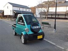 荷台のマット（人工芝バージョン）（ダイハツ ミゼットII・K100P/100C