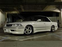 フロントウインカークリアー加工 その①（トヨタ マークII・X80系）by