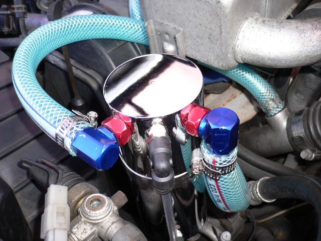 JA11】汎用オイルキャッチタンクの取り付け｜ExtraSuperMoonのブログ