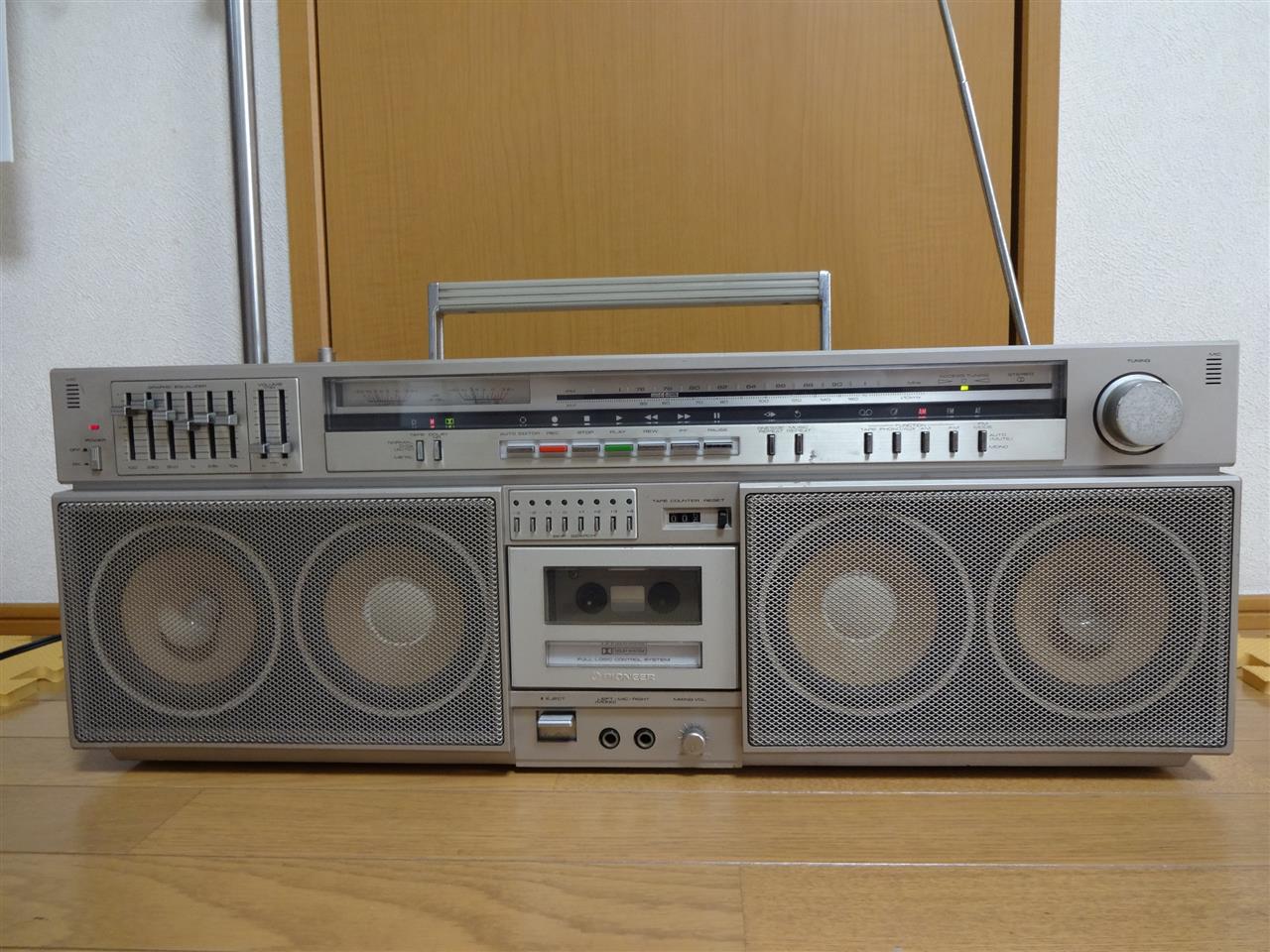 ついに手に入れました！ 幻のラジカセ、パイオニア ランナウェイ SK