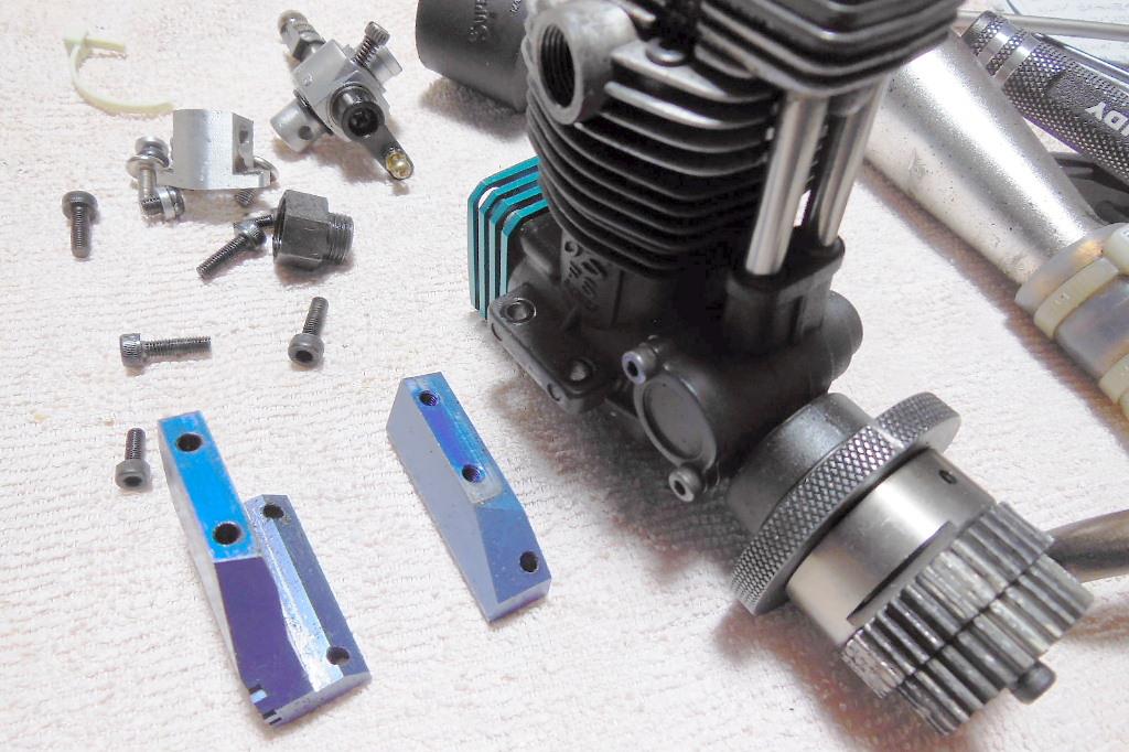 OS4stエンジン「FS－26S－C」オーバーホール(分解＆組立