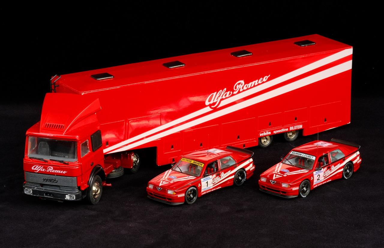 Classic Racing Car Transporterの世界 Part 1（イタリア編その1：Alfa