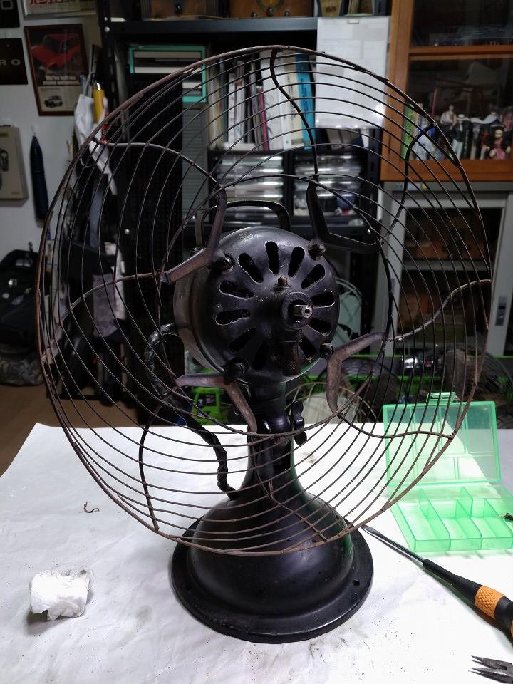 芝浦の傑作「睡蓮」の原型～芝浦電氣扇 7017型「煽風型ガード仕様