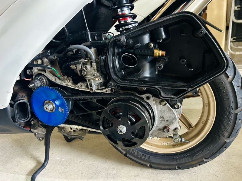 ライブディオZX、変化する。｜田なっくすのブログ｜田なっくすのページ