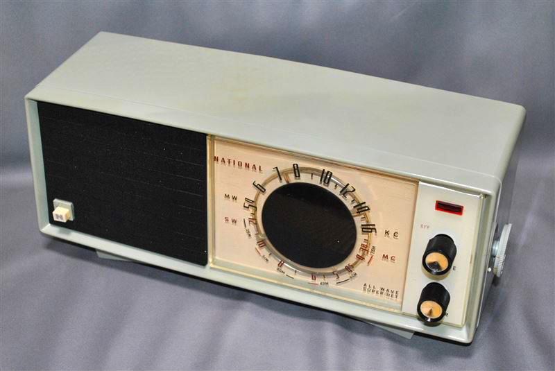 松下電器産業(ナショナル) 真空管ラジオ AX-430、｜覆面えるのブログ