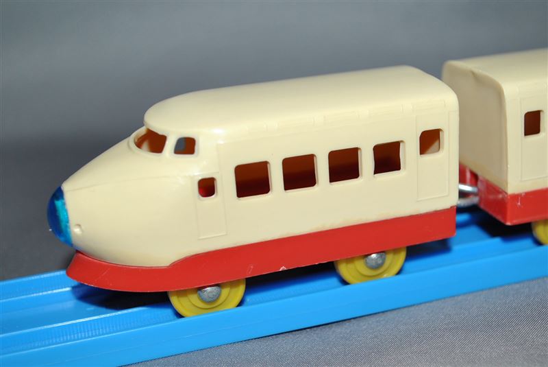 旧トミー 1964年発売 手押し 夢の超特急ひかり号セット｜覆面えるの