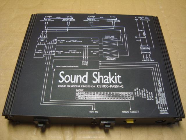 Sound CS1000-PA504-G サウンドエンハンスプロセッサー sound shakit