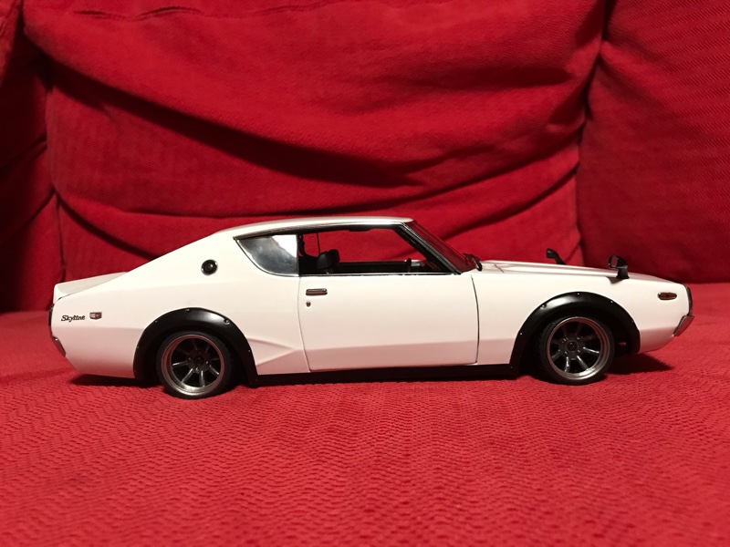 天下無敵！京商 1/18 ケンメリGT-R ノーサス シャコタン 完成🤗｜^^b