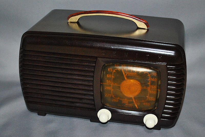 米ゼニス（Zenith）真空管ラジオ Model 6D510｜覆面えるのブログ