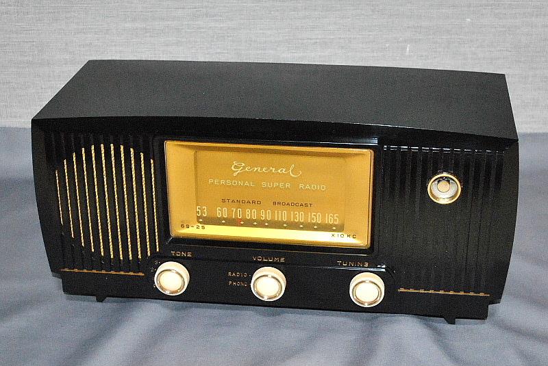 ゼネラル（八欧電機） 真空管ラジオ 6S-25｜覆面えるのブログ