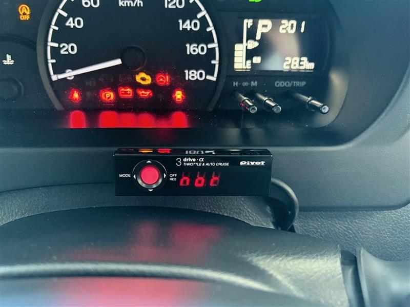 オートクルーズ付きスロットルコントローラー“PIVOT 3-drive・α（3DA-T