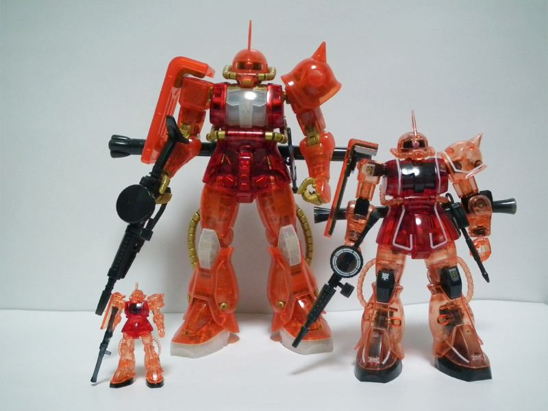 MG「シャア専用ザクⅡVer2.0 カップヌードルVer.」を作ったよ♪｜ろ