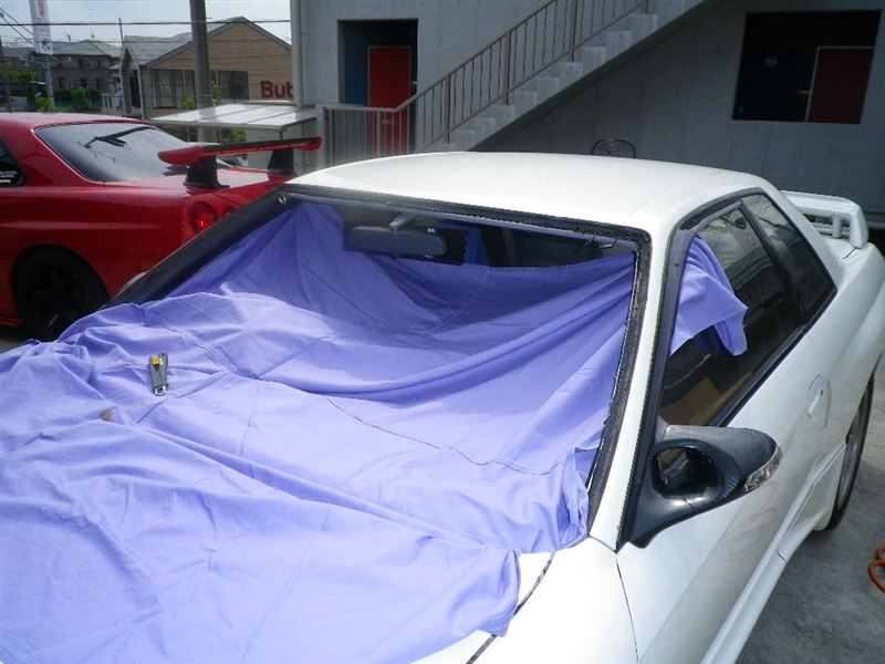 た*つ様 R32 GTR リアウィンドゥモール た*つ様 R32 GTR