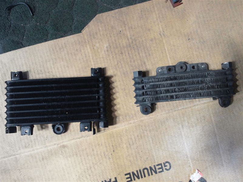 GPZ1100用純正オイルクーラー流用取り付け（カワサキ GPZ900R）by