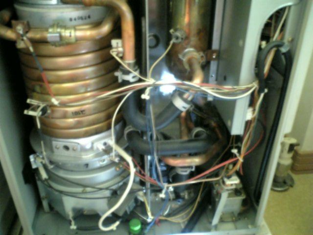 ナショナル石油温水暖房ボイラーOK-ST110UMB修理点火プラグ交換