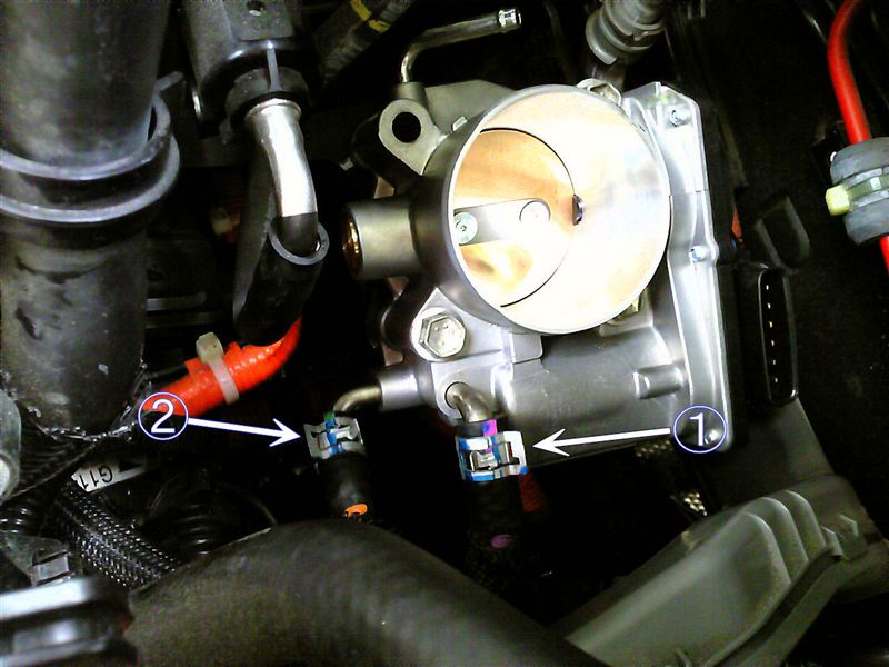 CRAFT TEC製 ビックスロットルの取り付け その3（トヨタ SAI・AZK10