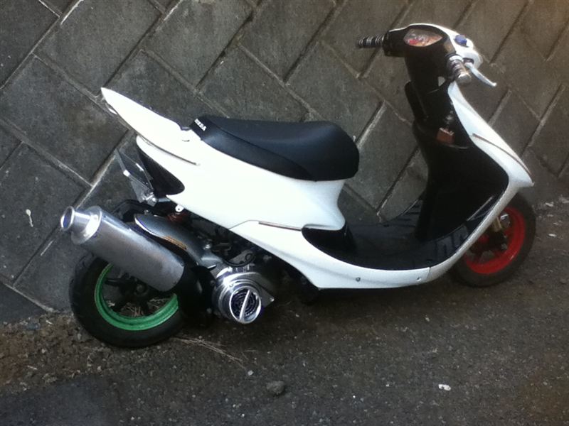 ベリアル グランドスラム装着！（ホンダ Live Dio ZX (ライブディオZX