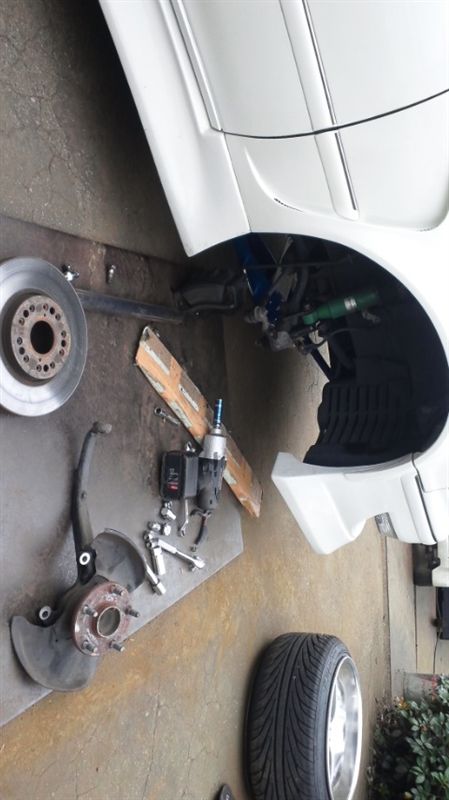 縦ショートナックル入れました（トヨタ マークII・X100系）by サト