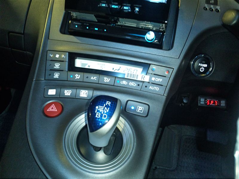 30 プリウス LED 打ち替え済 エアコンパネル ZVW30プリウス 前期