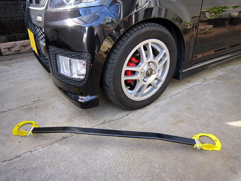 D-SPORTストラットタワーバー取り付け（ダイハツ ムーヴカスタム・L175