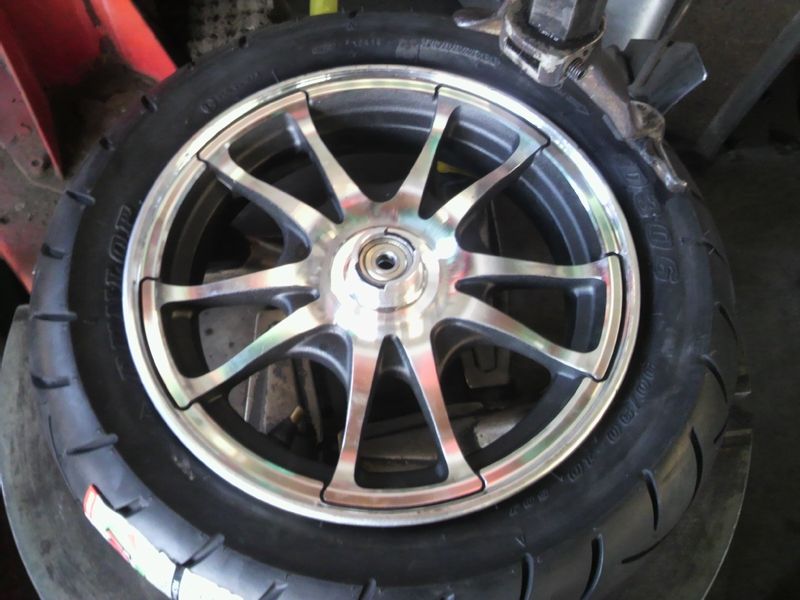 V125G]FSN製 アルミホイール（スズキ アドレスV125G）by H@zx - みんカラ