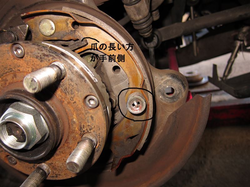 GC8 リアナックル交換 1（スバル インプレッサ WRX STI・GC8/GF8）by