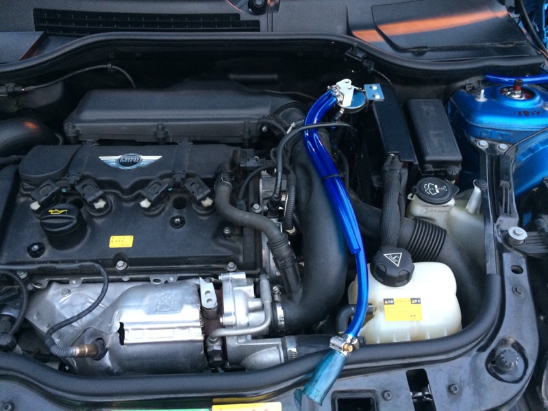 オイルキャッチタンク取付（ミニ MINI・R56/57）by けーすけ＠ - みんカラ