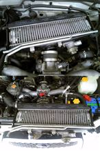 インタークーラー 清掃・修正（スバル フォレスター・SG）by Lust