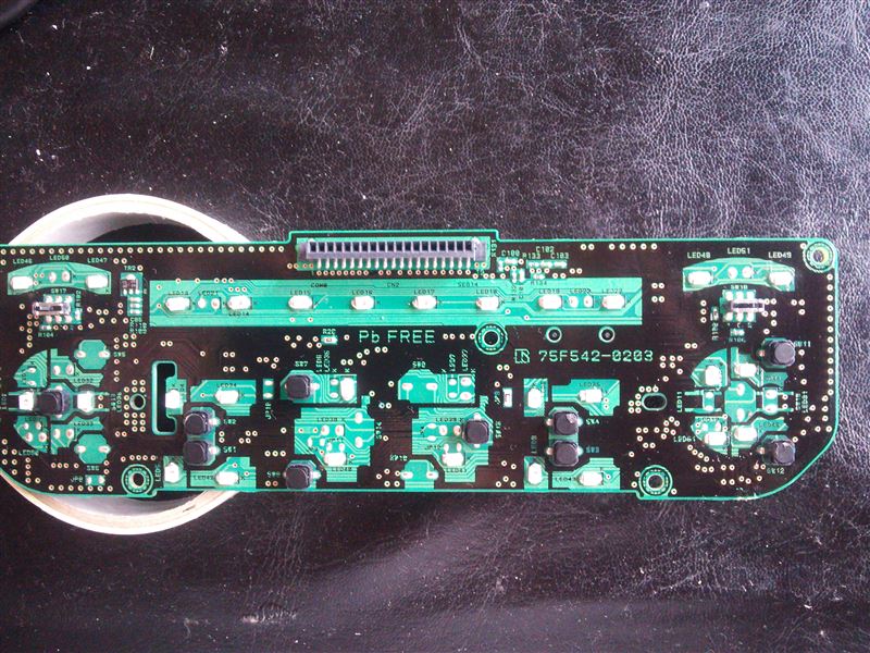 エアコンパネル LED打ち替え（トヨタ カローラフィールダー