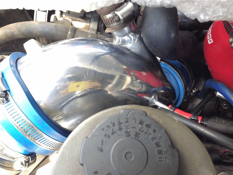 180sx SR20 不明サクションパイプ取り付け（日産 180SX）by げると