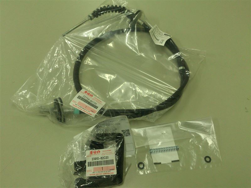 クラッチワイヤー交換（スズキ ジムニー・JA12/JA22）by 単身赴任HV