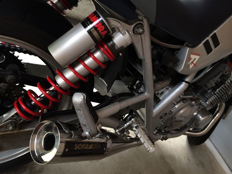 ヨシムラ ドラッグサイクロン SpecII（スズキ GSX250S KATANA (カタナ