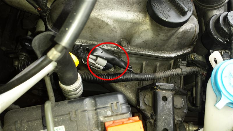 K6Aのカム角センサー交換（スズキ MRワゴン・MF21S）by クレンツェ21