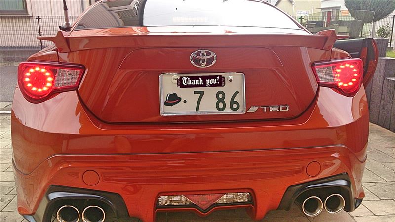 純正テールランプをレッドテールに塗装（トヨタ 86・ZN6）by hide786